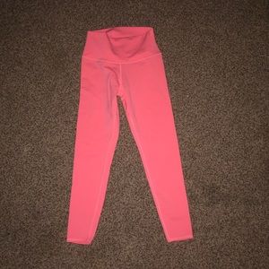 Neon coral alo leggings!!